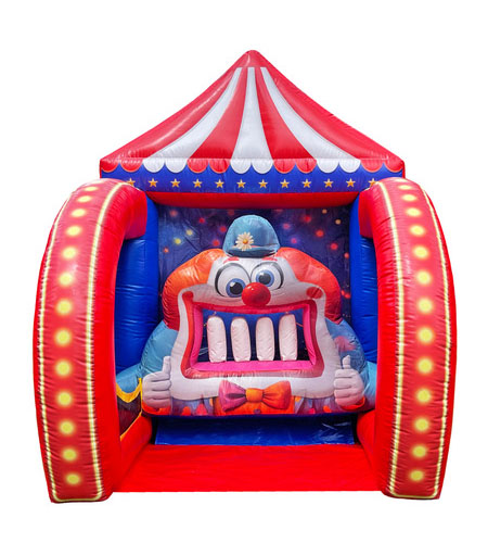 Clown Tooth Knockout Inflatable Carnival Game