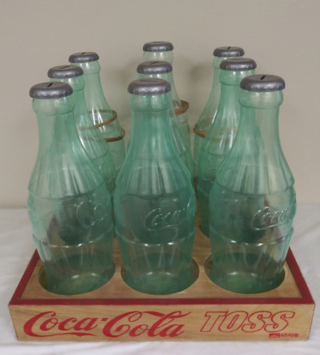 Coke Bottle Toss Carnival Game