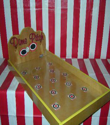 Dime Pitch Carnival Game