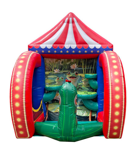 Frogger Launch Inflatable Carnival Game