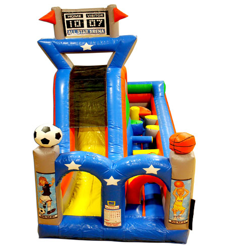 Turbo Rush Sports Arena Obstacle Course A One Piece