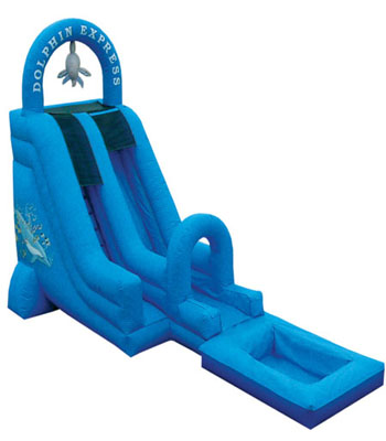 18' Dolphin Express Water Slide