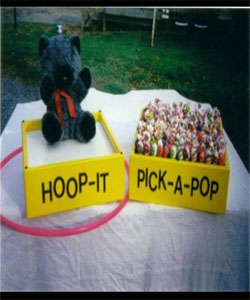 Hoop It / Pick A Pop Carnival Game